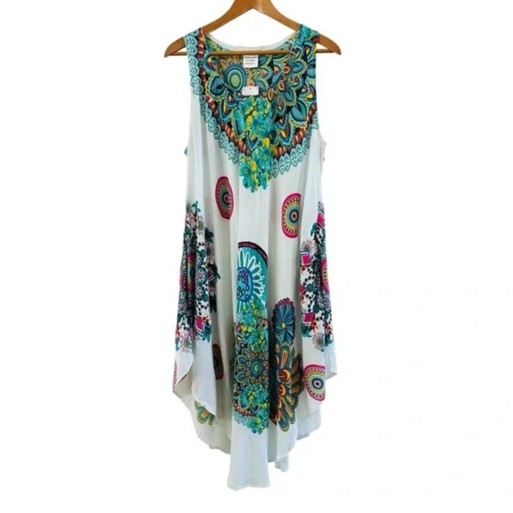 Colorful Maxi Dress with Intricate Patterns